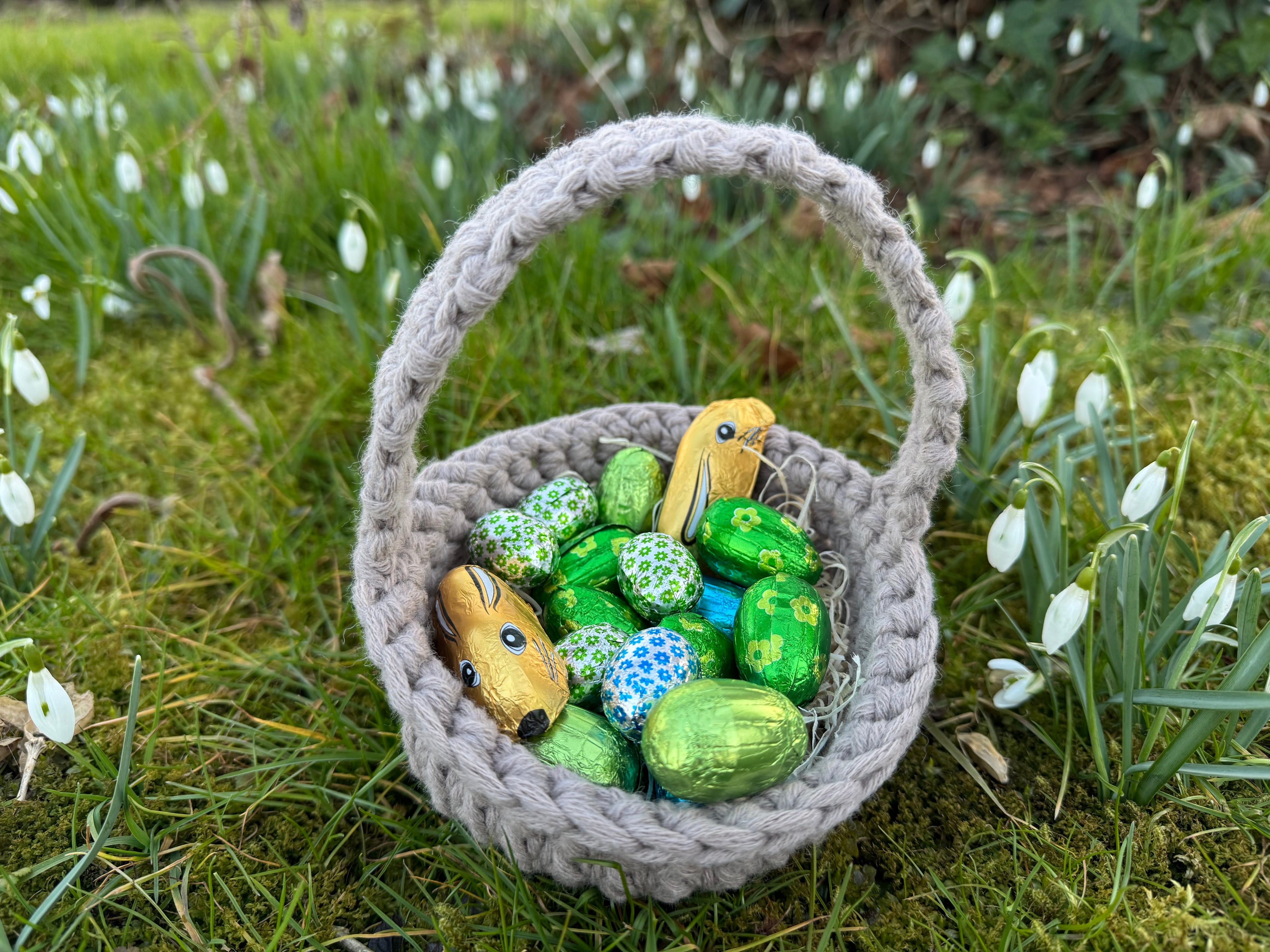 Osternest mit Henkel