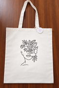 Tasche mit Gesicht