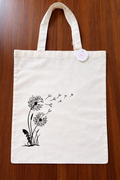 Tasche mit Pusteblume