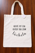 Tasche mit Spruch