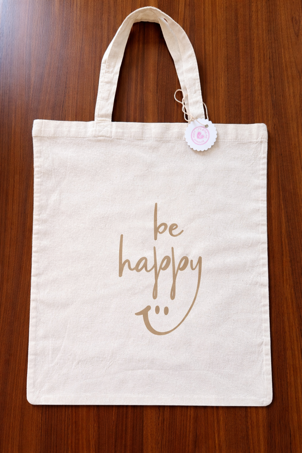 Tasche mit Spruch