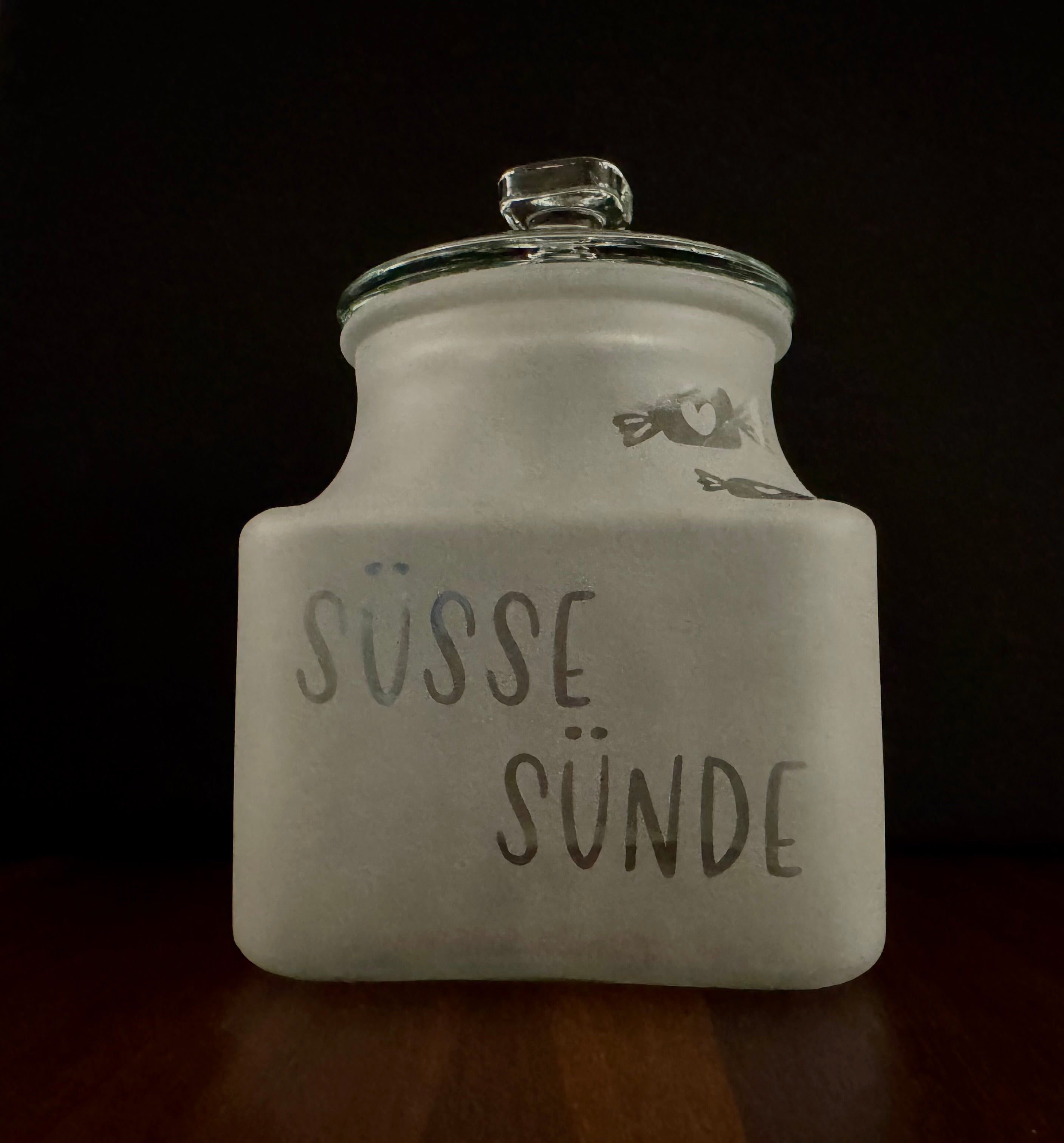 Aufbewahrungsglas Süsse Sünde