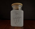 Bonbonglas be happy