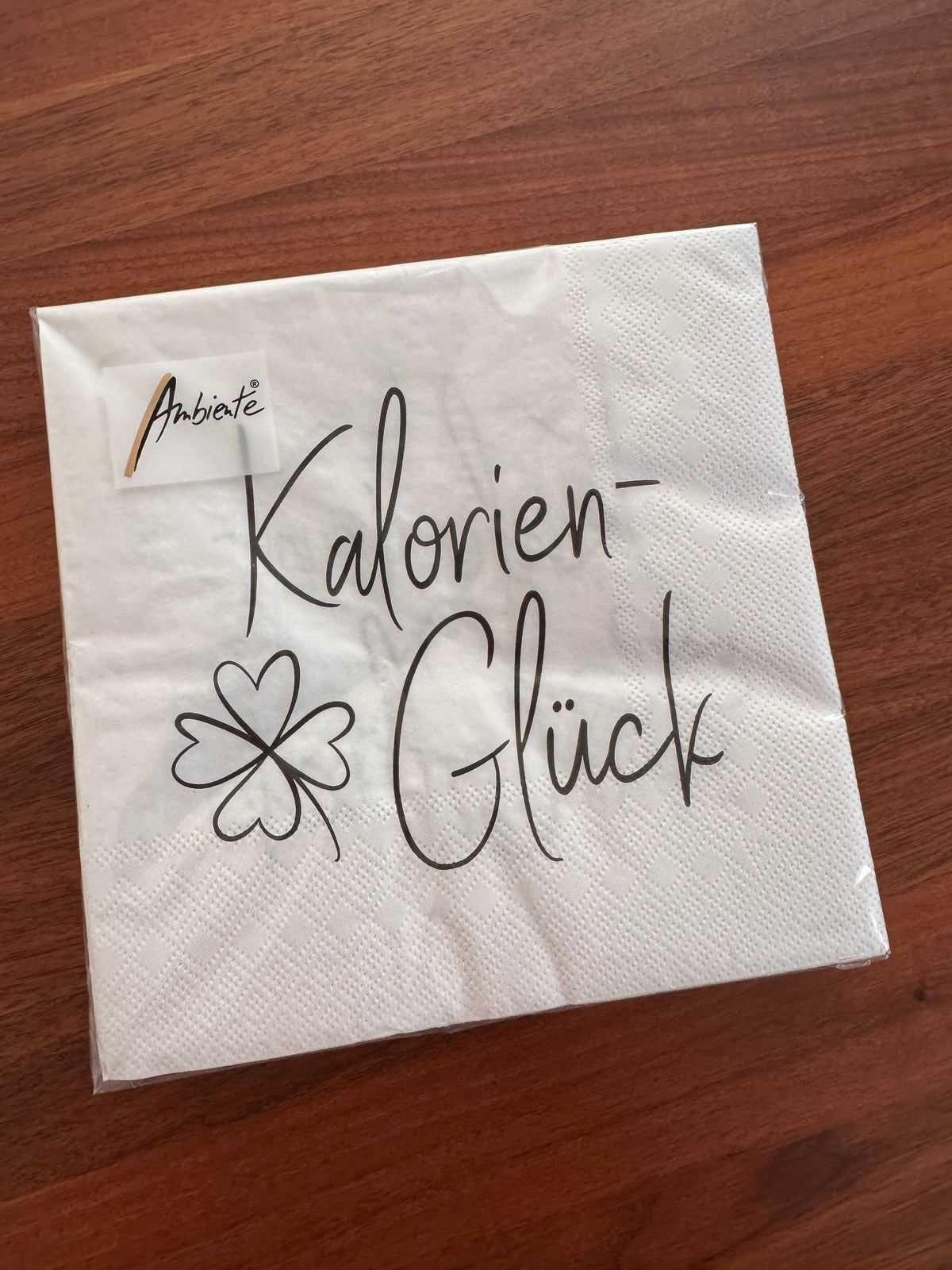 Geschenkidee dicke Frau mit Servietten